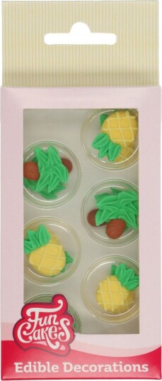Spiselig Kakepynt Ananas Og Palmetre Pk/12 | Slikkepott.No Spiselig Kakepynt Ananas Og Palmetre Pk/12 | Slikkepott.No