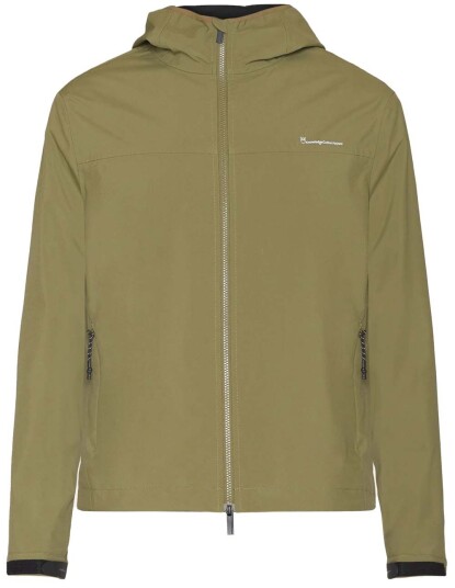 Knowledge Cotton Apparel Men's Nordenvind Light Shell Jacket Burned Olive M, Burned Olive Knowledge Cotton Apparel Men's Nordenvind Light Shell Jacket Burned Olive M, Burned Olive