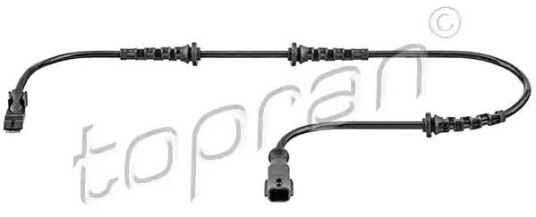 Sensor, ABS TOPRAN 701 224