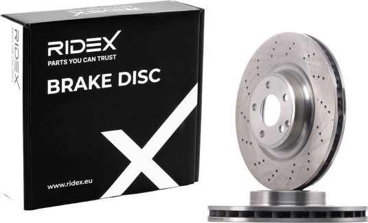 RIDEX 82B1724 Bremseskive