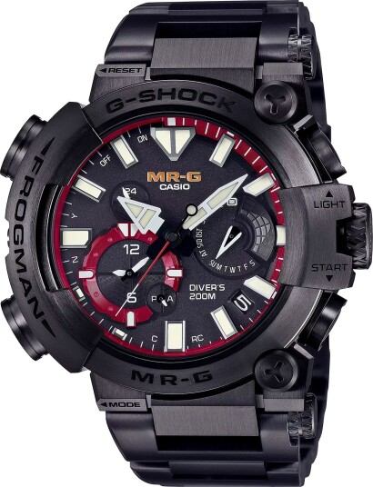 Casio G-Shock Pro Frogman MRG-BF1000B-1ADR - Herre - 43 mm - Digitalt - Kvarts urverk - Safirglass Casio G-Shock Pro Frogman MRG-BF1000B-1ADR - Herre - 43 mm - Digitalt - Kvarts urverk - Safirglass