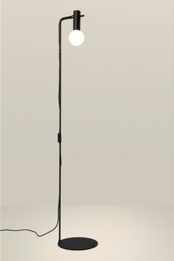 Nude 1 Gulvlampe  Høyde 144 Cm  Sort