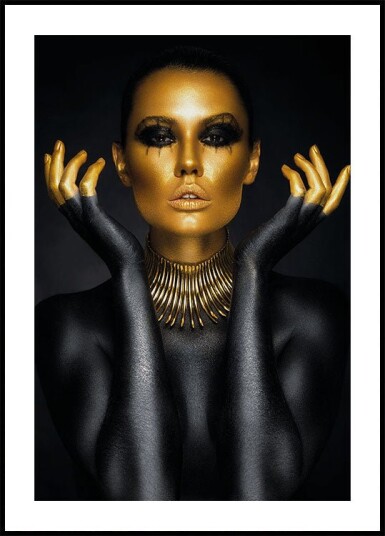 Woman in Gold Portrait Plakat Plakat / 100x150cm