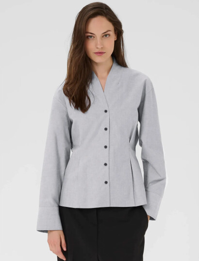 Karen By Simonsen Kbdeborah Blouse   Grey   34