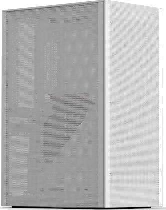 Ssupd Meshlicious Mini ITX Case - Full Mesh - PCIe 4.0 - White - Kabinett - Minitower - Hvit Ssupd Meshlicious Mini ITX Case - Full Mesh - PCIe 4.0 - White - Kabinett - Minitower - Hvit