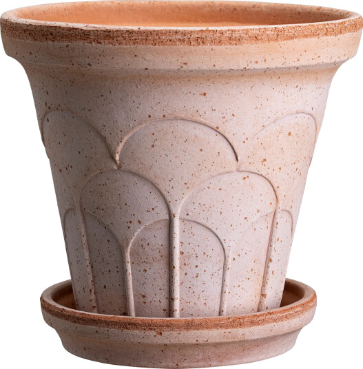 Bergs Potter Fleur potte med fat 2 deler Rosa Ø14 m Bergs Potter Fleur potte med fat 2 deler Rosa Ø14 m