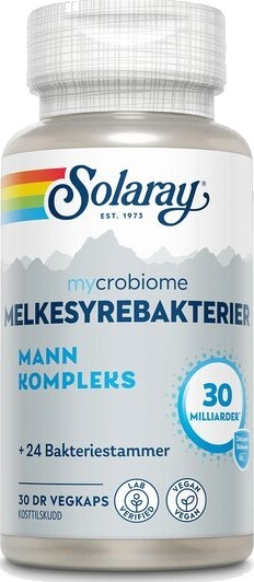 Solaray mycrobiome mann kompleks 30 kapsler