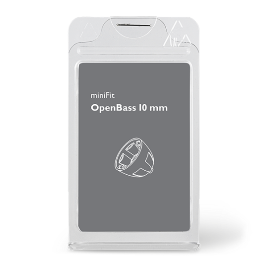 Sbo Hearing MiniFit OpenBass 10 mm dome