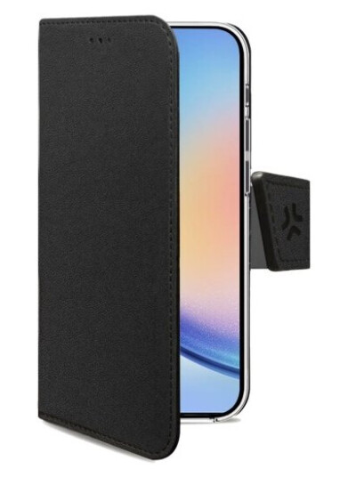 Celly Wally Lommebok-deksel Galaxy A35 5G Svart 6,6"