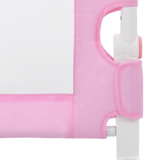 vidaXL Sengehest småbarn rosa 180x42 cm polyester vidaXL Sengehest småbarn rosa 180x42 cm polyester