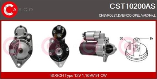 Starter CASCO CST10200AS Starter CASCO CST10200AS