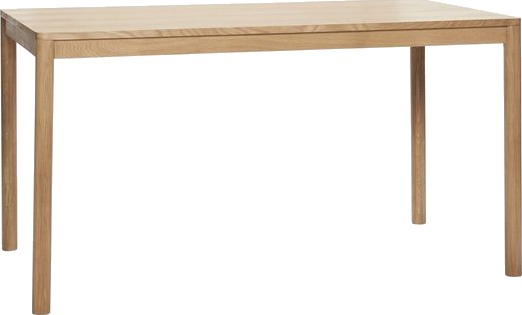 Hübsch Spisebord 140x80 - Natur