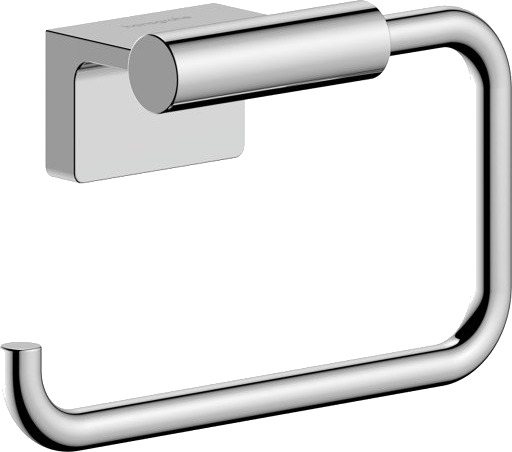 Hansgrohe Addstoris S Toalettpapirholder I Metall 141 Mm M/ Lokk Forkrommet