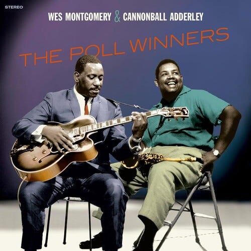 Wes Montgomery & Cannonball Adderley  Poll Winners  LP/Vinyl