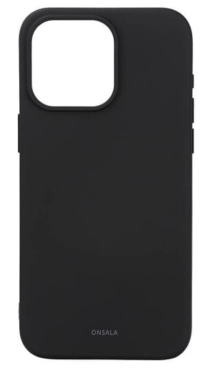 ONSALA Back Sil Touch Recycled MagSerie iPhone 15 Pro Max Bl