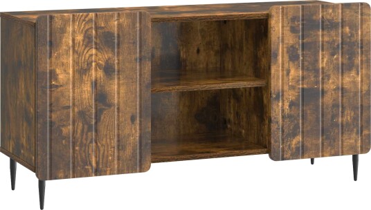 TV skap Røkt Eik 102 x 34,5 x 52 cm Konstruert tre TV skap Røkt Eik 102 x 34,5 x 52 cm Konstruert tre