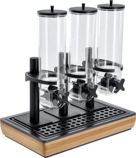 VEGA Buffet Müslidispenser Montana trippel GN 1/1 3x 4l GN 1/1 Transparent