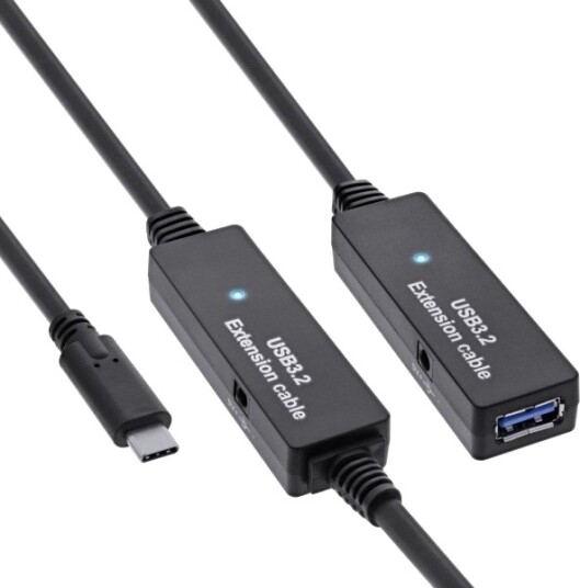 Inline 35656D 15 M Usb C Usb A Usb 3.2 Gen 1 3.1 Gen 1 5 Gbit/Sek Svart