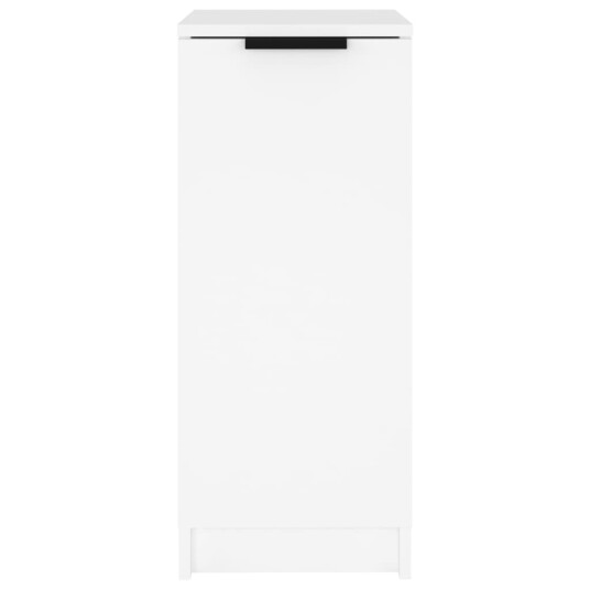 vidaXL Skoskap hvit 30x35x70 cm konstruert tre