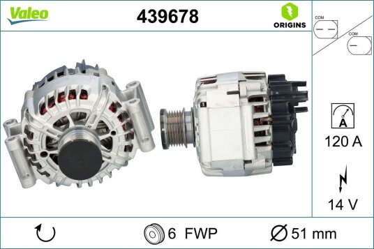 Dynamo VALEO 439678