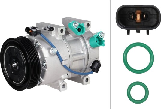 HELLA 8FK 366 202-441 AC-kompressor HELLA 8FK 366 202-441 AC-kompressor