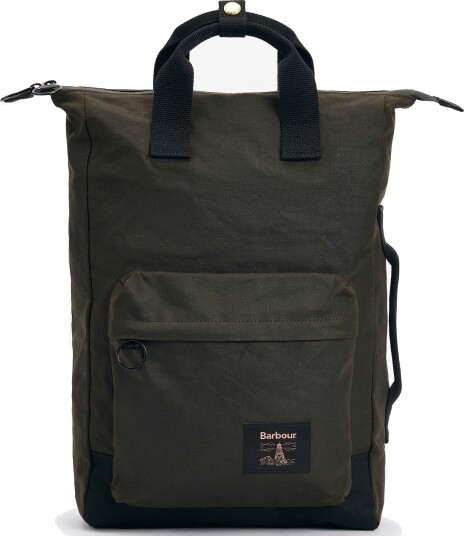 Barbour Barbour Field Wax Backpack - Khaki green - ONE SIZE