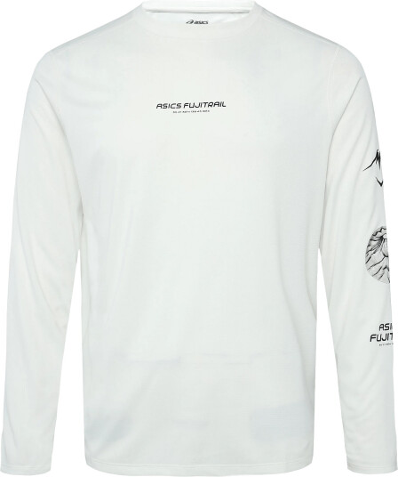 Asics Fujitrail Logo Ls Top Cream S
