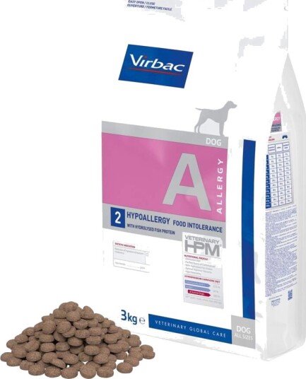 Virbac HPM Dog A2 Allergy Hypoallergy Salmon 3kg Virbac HPM Dog A2 Allergy Hypoallergy Salmon 3kg