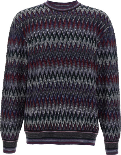 Missoni Herre Strikkevarer Flerfarget L, Missoni Herre Strikkevarer Flerfarget L,