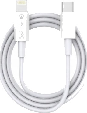 Usb-Kabel Jellico Jellico Kabel B1 Usb-C Til Lightning Pd 20W 1 M Hvit