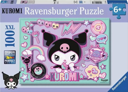 Ravensburger Kuromi Puslespill 100 Brikker