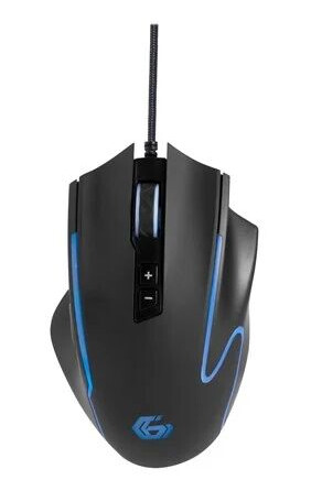 Gembird GMB Gaming MUSG-RAGNAR-RX300 - mouse - gaming RGB backlighted - USB 2.0 - Mus - 8 - Svart