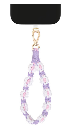 Ideal Of Sweden Wristlet Strap Crochet Flower Ideal Of Sweden Wristlet Strap Crochet Flower