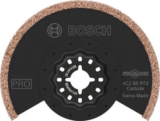 Bosch ACZ85RT3 HM Mørtelsegmentsagblad Ø85mm til Fjerning av Fugemasse Bosch ACZ85RT3 HM Mørtelsegmentsagblad Ø85mm til Fjerning av Fugemasse