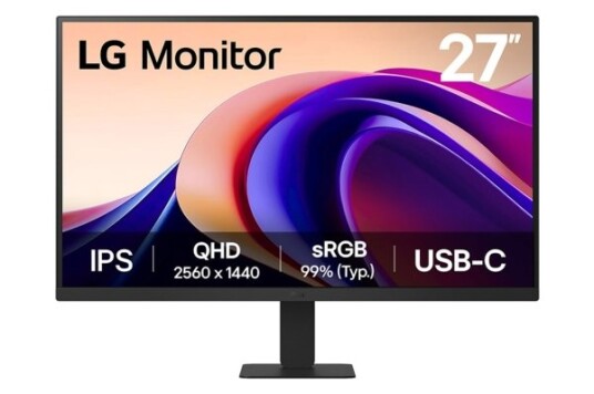 LG 27U631A-B 27" QHD IPS Skjerm 100Hz HDR10 USB-C Svart LG 27U631A-B 27" QHD IPS Skjerm 100Hz HDR10 USB-C Svart