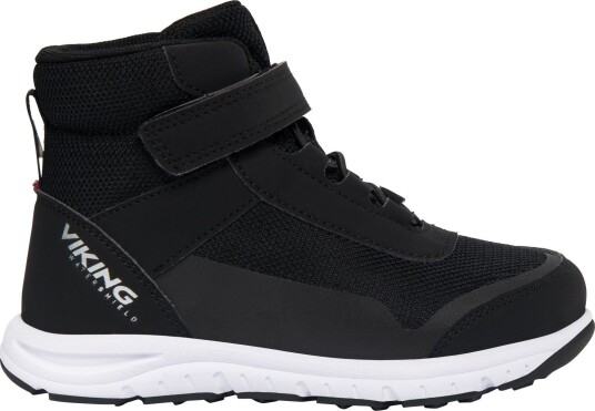 Viking Footwear Viking Kids' Knapper Reflective Mid Waterproof 1V Black 30
