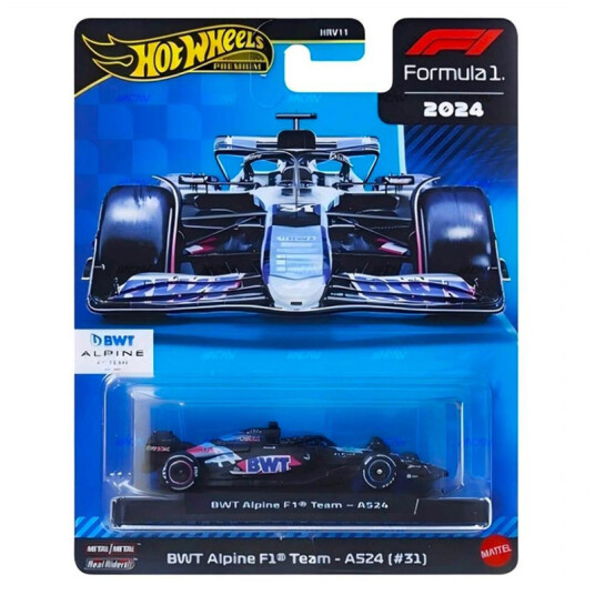 Hot Wheels Premium Formula 1 2024 Bwt Alpine #31 Occon