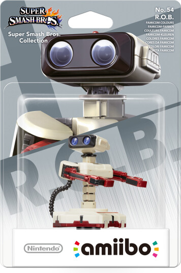 Nintendo Amiibo R.O.B. Famicom Colours Figurine - Super Smash Bros. Series