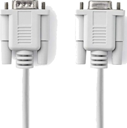 Nedis Ccgp52010iv20, 2 M, Vga (D-Sub), Vga (D-Sub), Hankjønn, Hunkjønn, Elfenben