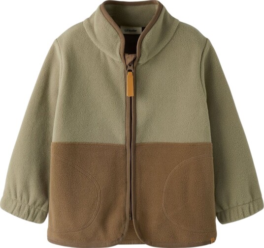 Lil"Atelier Nmmlaspektra Fleece Jacket Fo Lil Brown 98