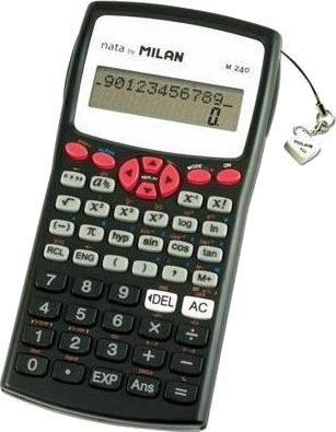 Milan Milan Vitenskapelig Kalkulator 240 Funksjoner Rød Milan Milan Vitenskapelig Kalkulator 240 Funksjoner Rød