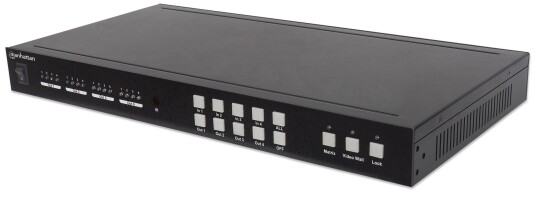 MANHATTAN Matrix HDMI AV switch splitter 4x4 1080p video wall 2x2 IR remote IP