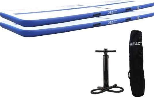 Treningsmatte React AirTrack Med Håndpumpe 2-pk