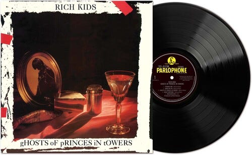 The Rich Kids Ghosts Of Princes LP/Vinyl The Rich Kids Ghosts Of Princes LP/Vinyl