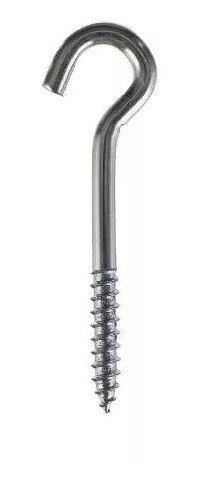 Millers Lampekrok Hvit 75mm