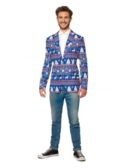 Boland Traciks Suitmeister Blue Nordic Blazer OBJM-0066XXL Boland Traciks Suitmeister Blue Nordic Blazer OBJM-0066XXL