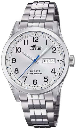 Lotus Herreklokke 18670/1 Classic Sølvfarget/Stål Ø42 mm