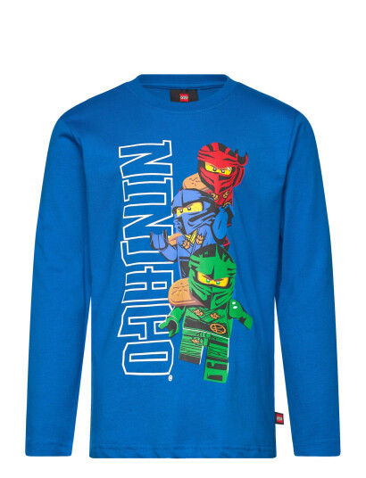 LEGO kidswear Lwtaffy 622 T Shirt L/S Blue 104 LEGO kidswear Lwtaffy 622 T Shirt L/S Blue 104