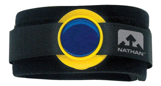 Nathan Timing Chip Ankleband Black OFSM