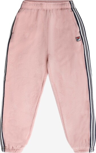FILA Piccolino Taped Polar Fleece Pants PALE MAUVE 86 92